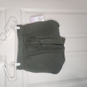 Kids Olive Green Shorts